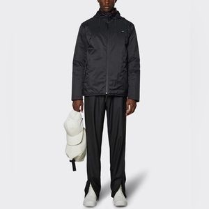 RAINS Jacket Men’s XL Thermore Hoodie Rain Padded Nylon Windproof Packable